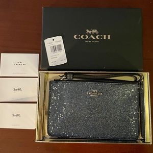 Coach The Glitter Collection clutch / wristlet